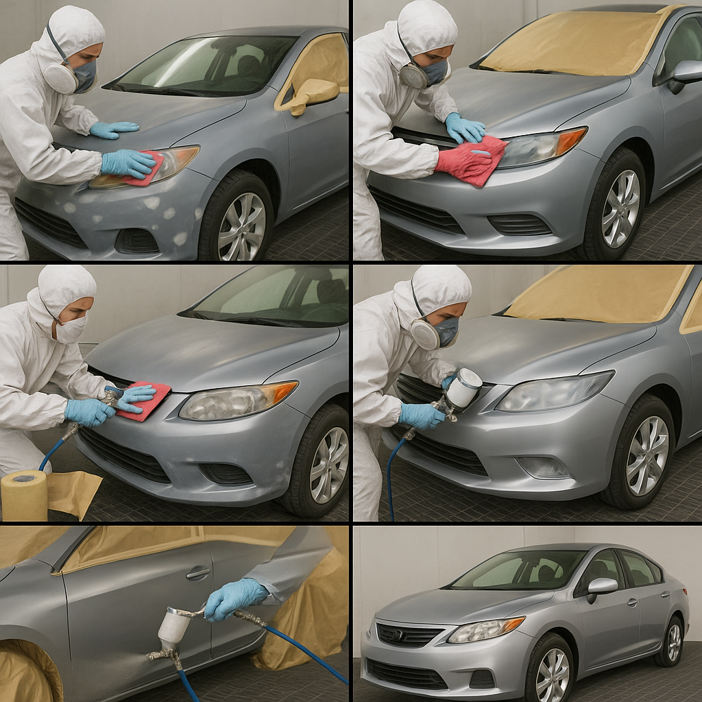 8 خطوات دهان دوكو السيارات و كيف تختار افضل مركز دهان الدوكو